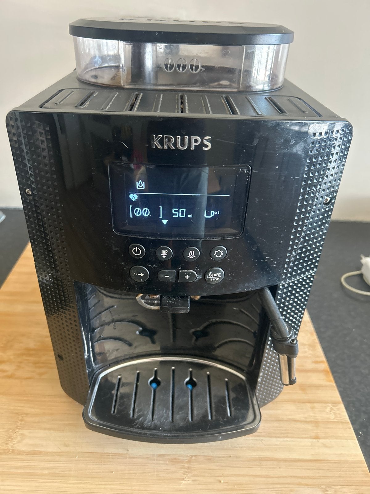 Krups Koffiemachine - Heerlijke Verse Bonen Koffie, Ophalen, Gebruikt, Koffiemachine, Koffiebonen