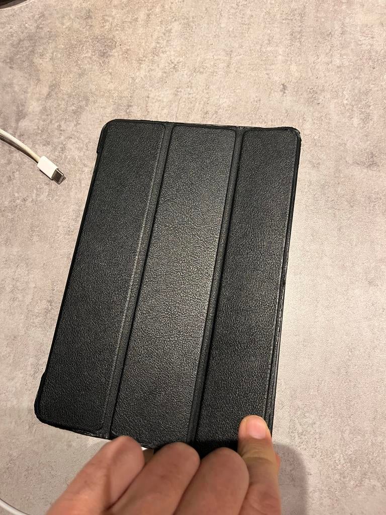 iPad mini 64GB met zwart lederen hoesje, Ophalen, 8 inch, Zo goed als nieuw, 64 GB