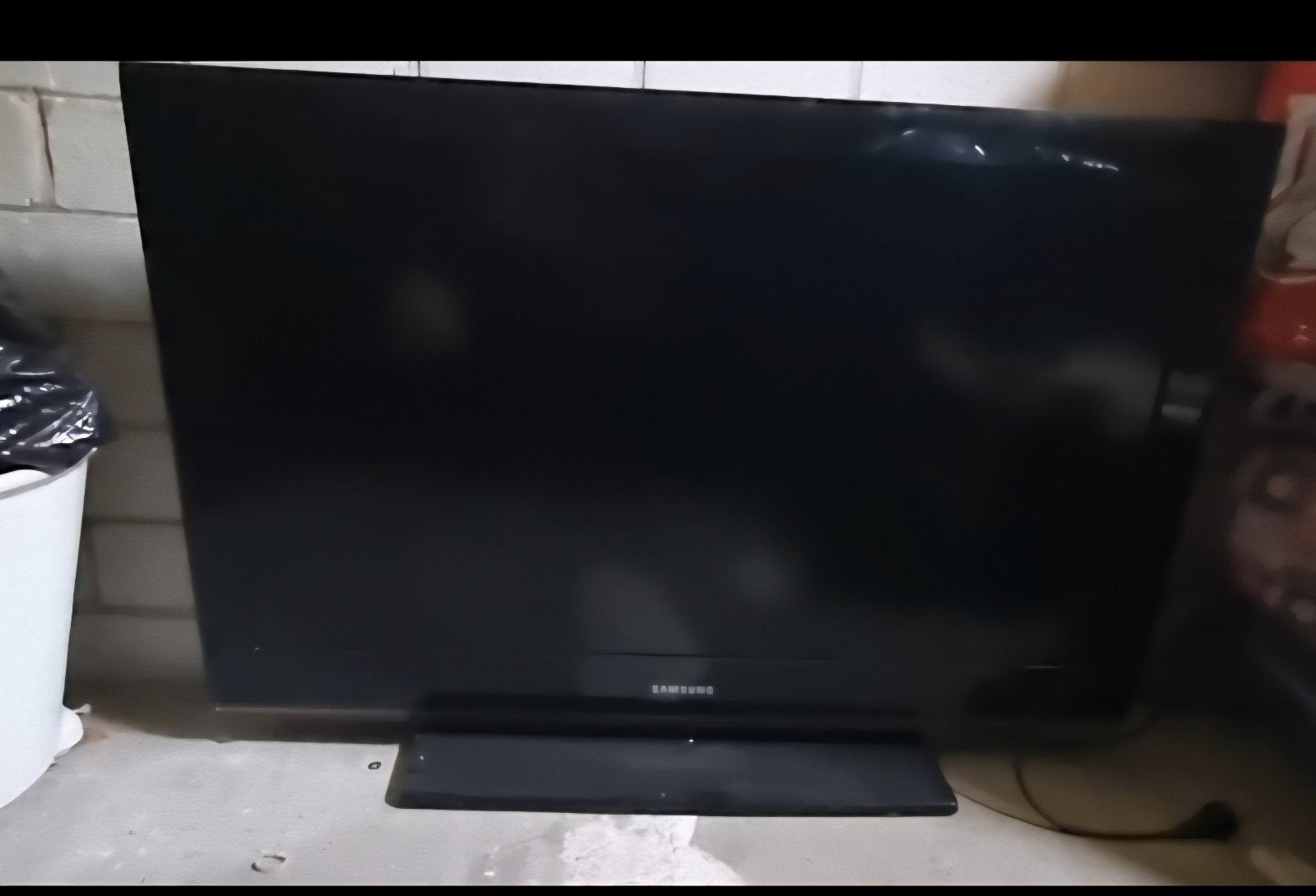 Samsung TV 100x64, Ophalen