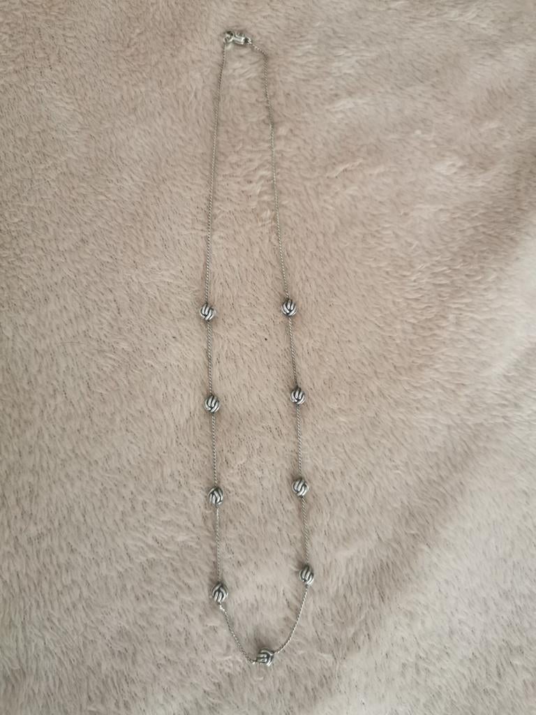 Buddha to buddha Katja Refined, Sieraden, Tassen en Uiterlijk, Kettingen, Ophalen of Verzenden, Zo goed als nieuw, Zilver, Zilver