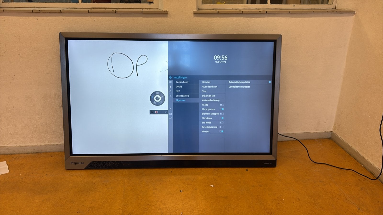 Prowise 75 inch interactief touchscreen, Audio, Tv en Foto, 50 Hz, 100 cm of meer, 4k (UHD), Smart TV