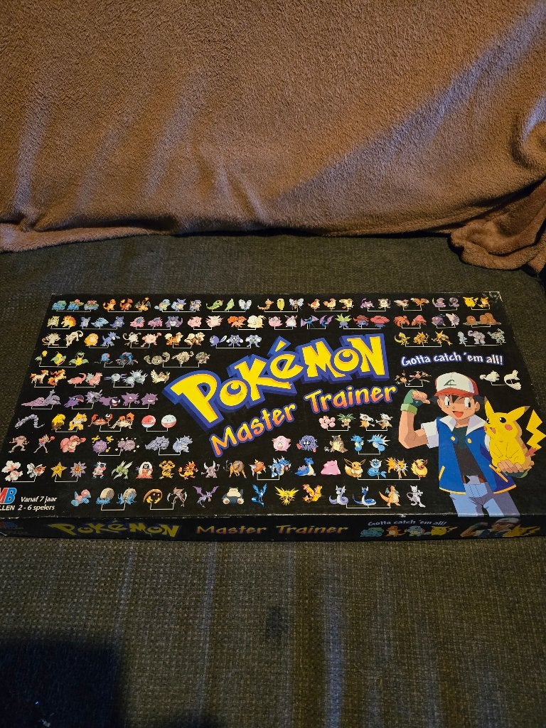 Pokemon board game compleet, Hobby en Vrije tijd, Een of twee spelers, Ophalen of Verzenden, Zo goed als nieuw, MB