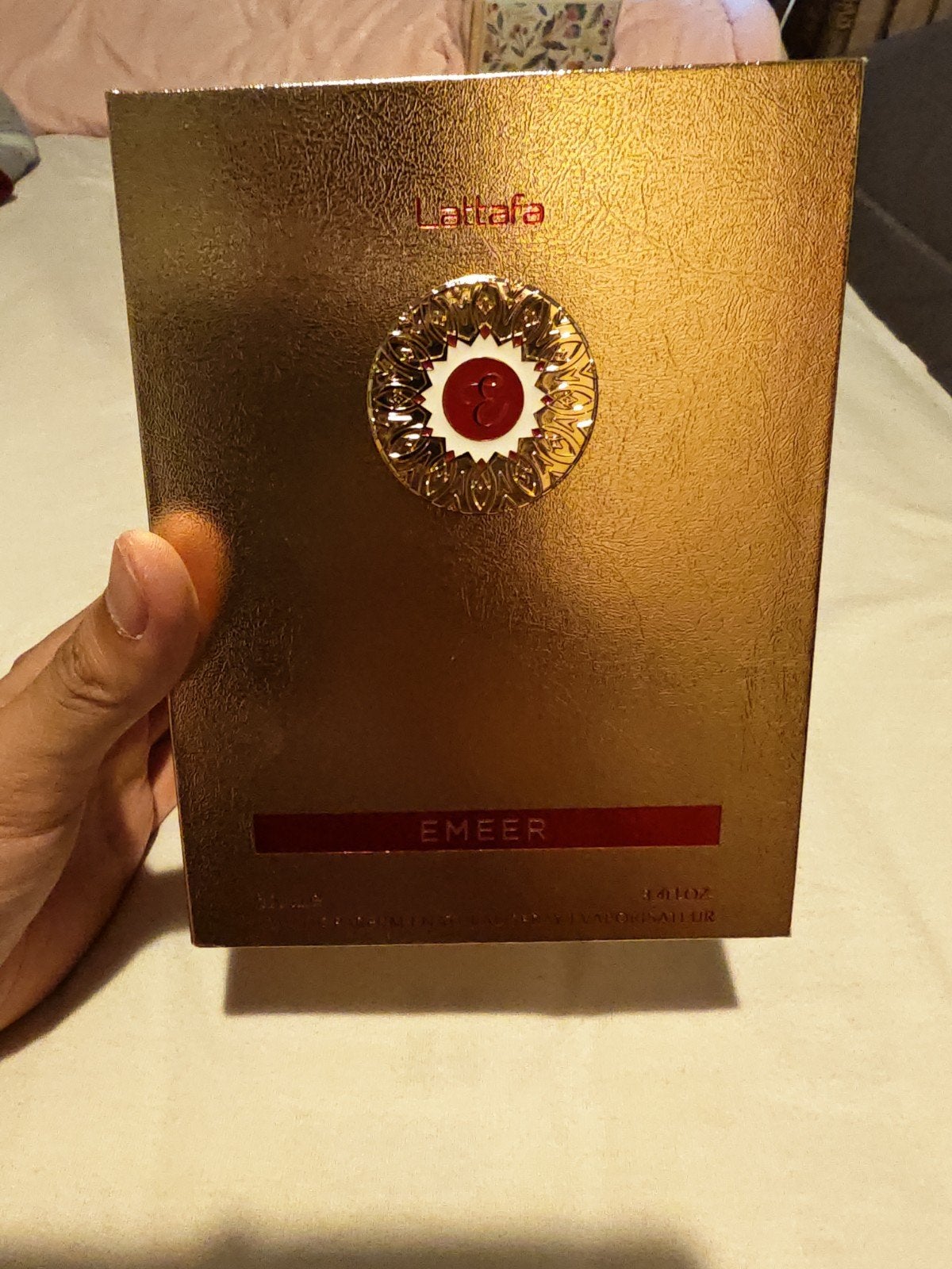 Lattafa Emeer Eau de Parfum - 1ml gebruikt, Ophalen of Verzenden, Gebruikt