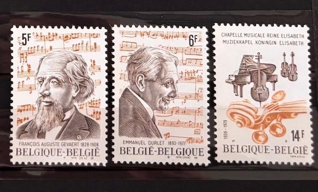 België, Mi 2003-2005, PF, Verzenden, Postfris