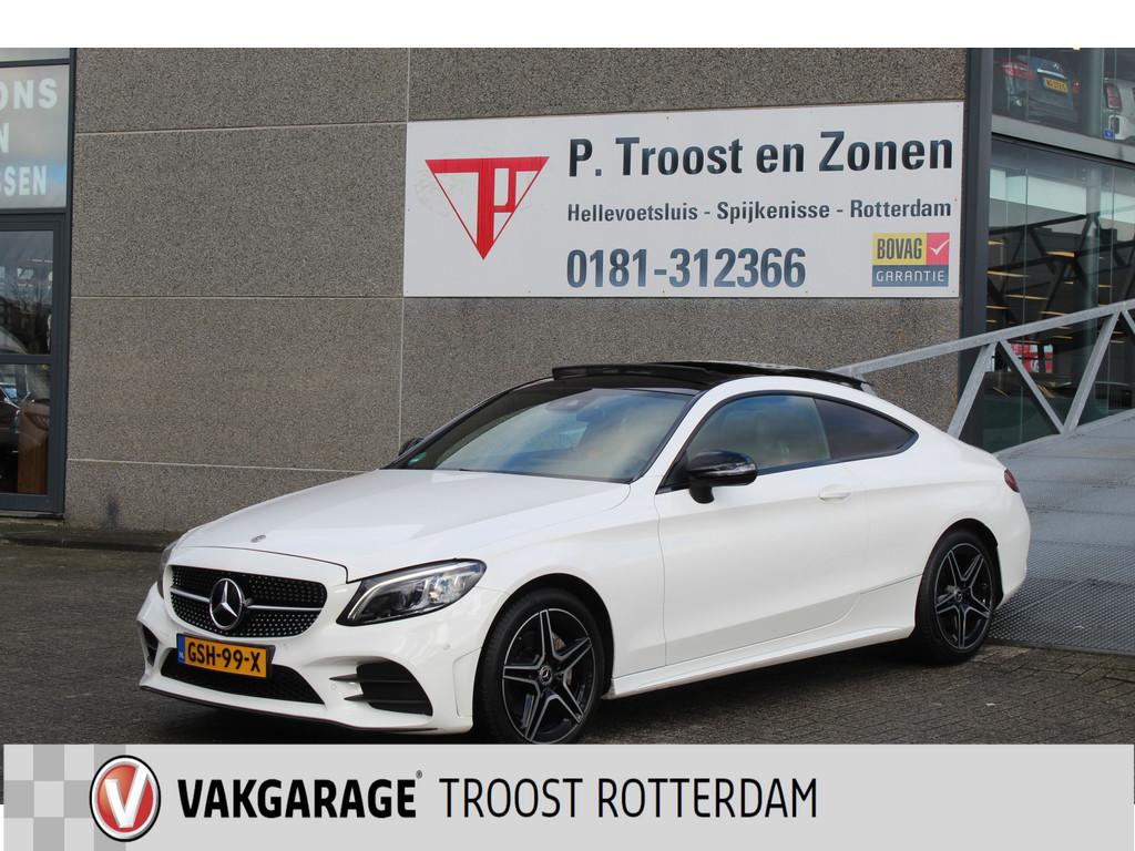 Mercedes-Benz C-Klasse Coupé 200 AMG Line Night Edition NIE, Auto's, Mercedes-Benz, Automaat, 12 maanden, 4 cilinders, 4 stoelen