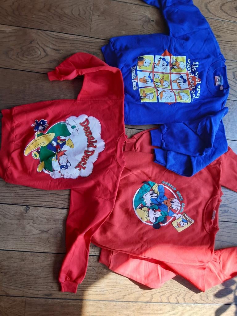 Vintage Donald duck truien, Ophalen of Verzenden, Jongen, Trui of Vest