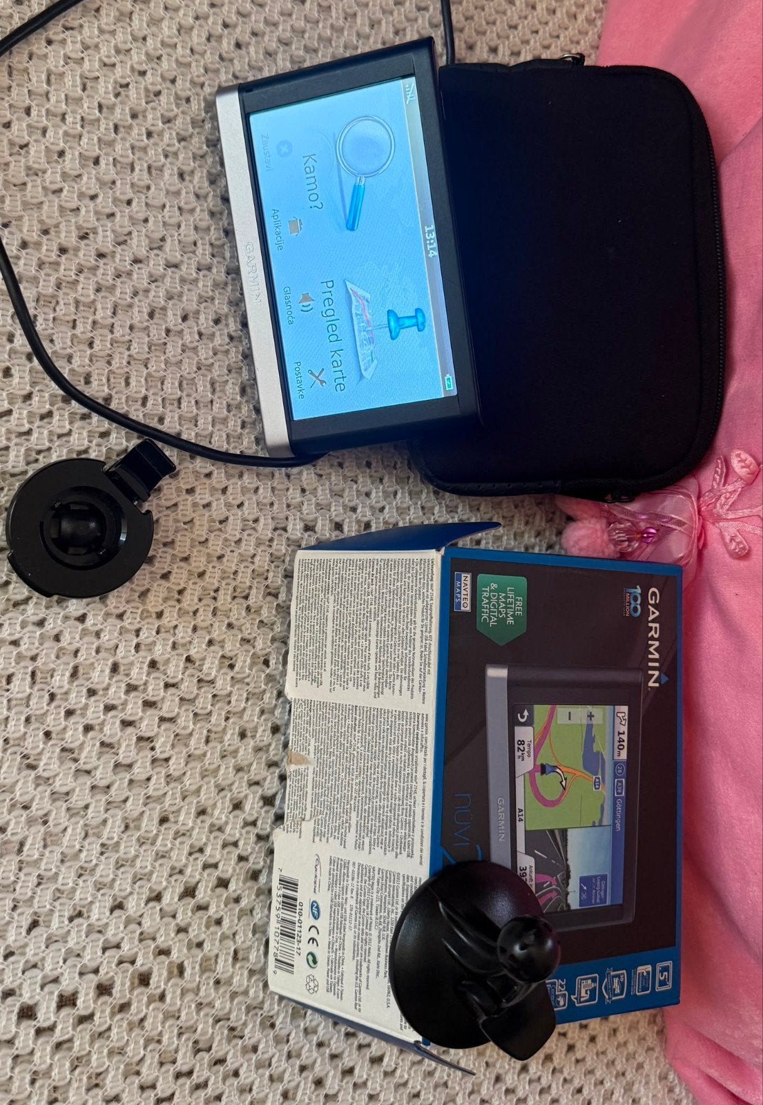 GARMIN NUVI 2548 LMTD, Ophalen