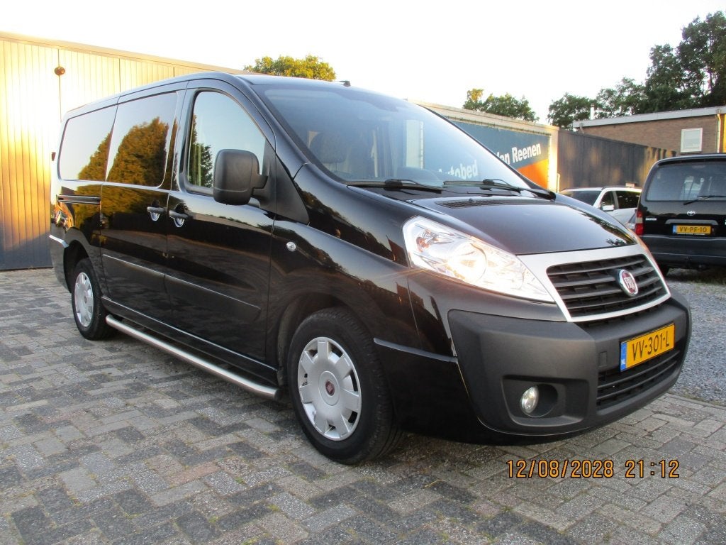Fiat Scudo 12 2.0 MJ LH1 SX (bj 2016), Voorwielaandrijving, Euro 5, Gebruikt, Zwart