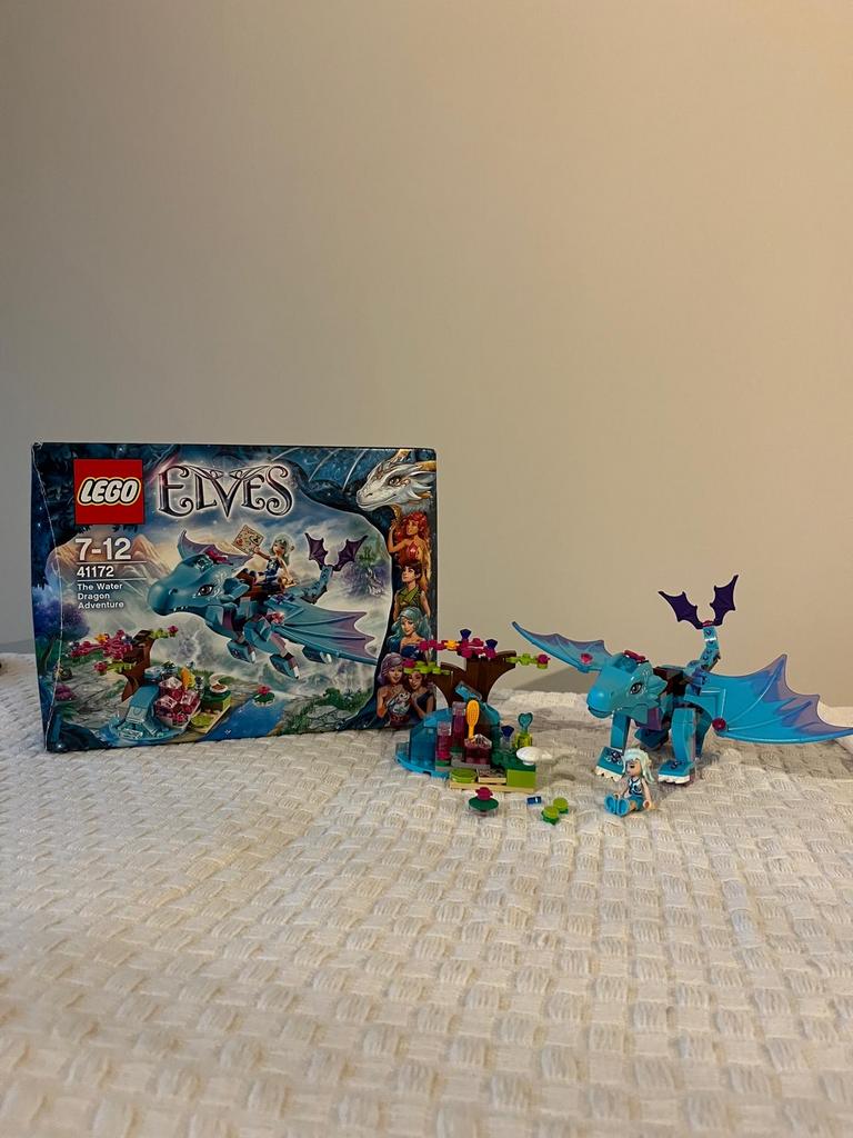Lego Elves De Waterdraak Avontuur (41172), Gebruikt, Overige thema's, Lego, Ophalen of Verzenden