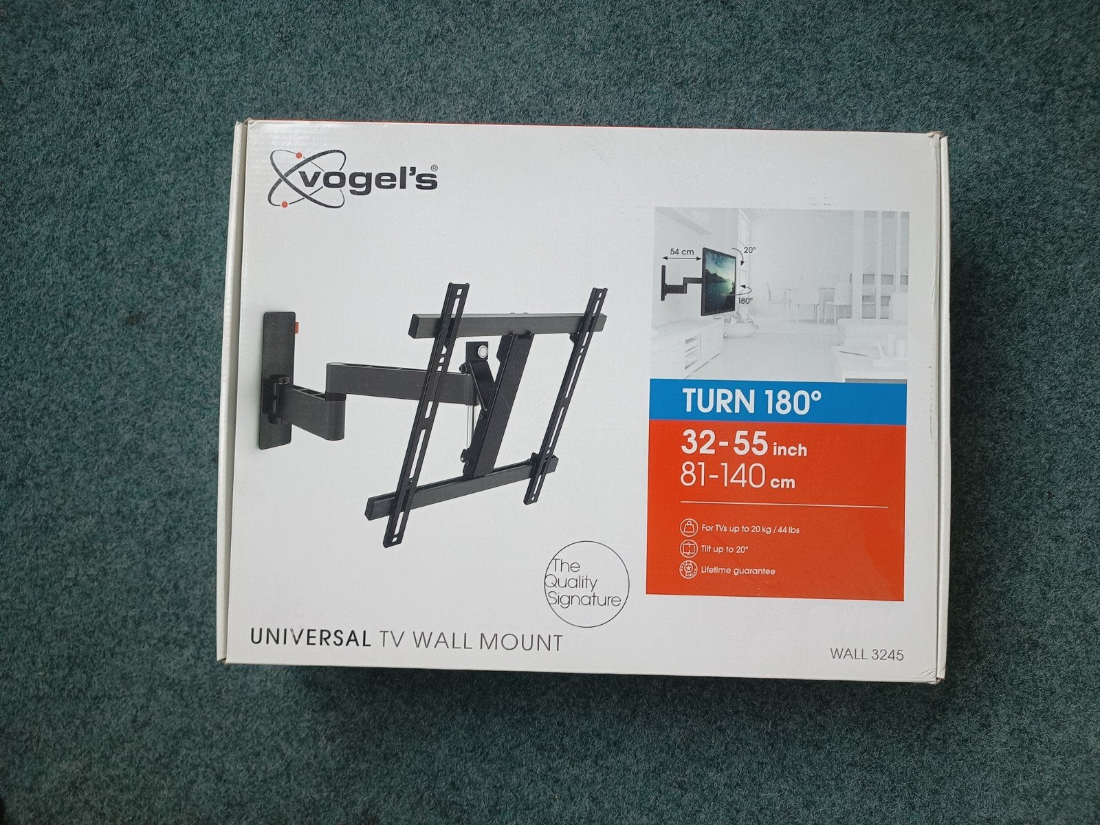 Vogel's WALL 3245 Universele TV Muurbeugel 32-55 inch, Ophalen of Verzenden, Nieuw
