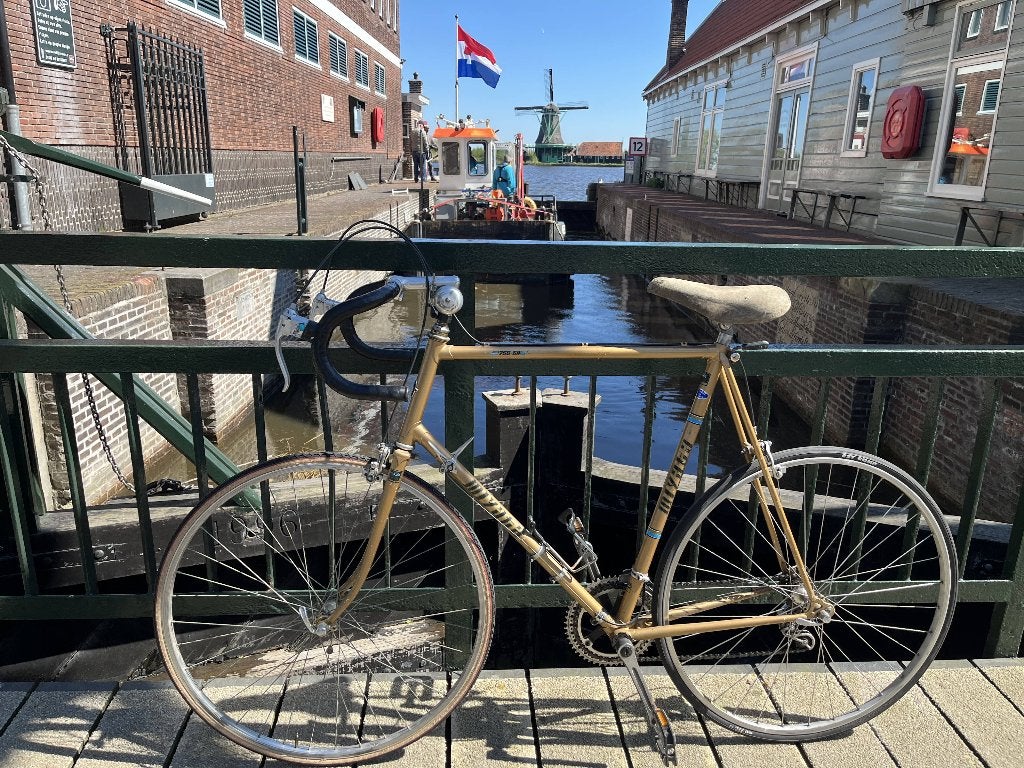 miyata retro racer 50y old RIJKLAAR 62cm vintage barnfind, 28 inch, Gebruikt, Velgrem, 61 tot 65 cm