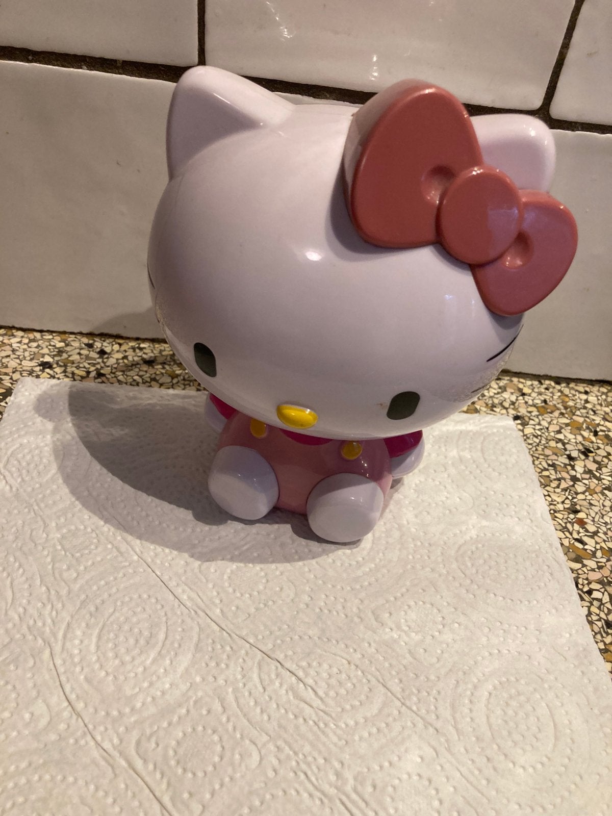 Spaarpot Hello Kitty, Verzamelen, Ophalen of Verzenden, Zo goed als nieuw, Steen, Aardewerk of Keramiek, Dier