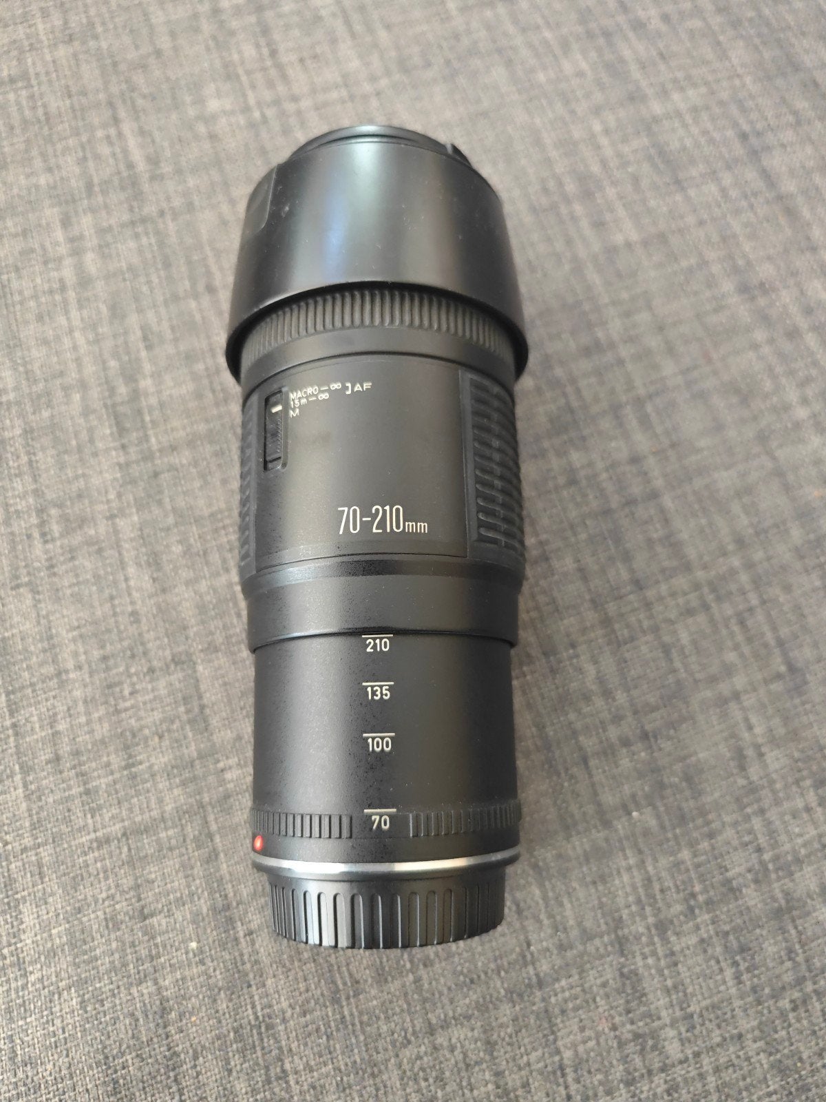 Canon 70-210mm autofocus lens met UV filter en zonnekap, Zoom, Gebruikt, Canon, Telelens
