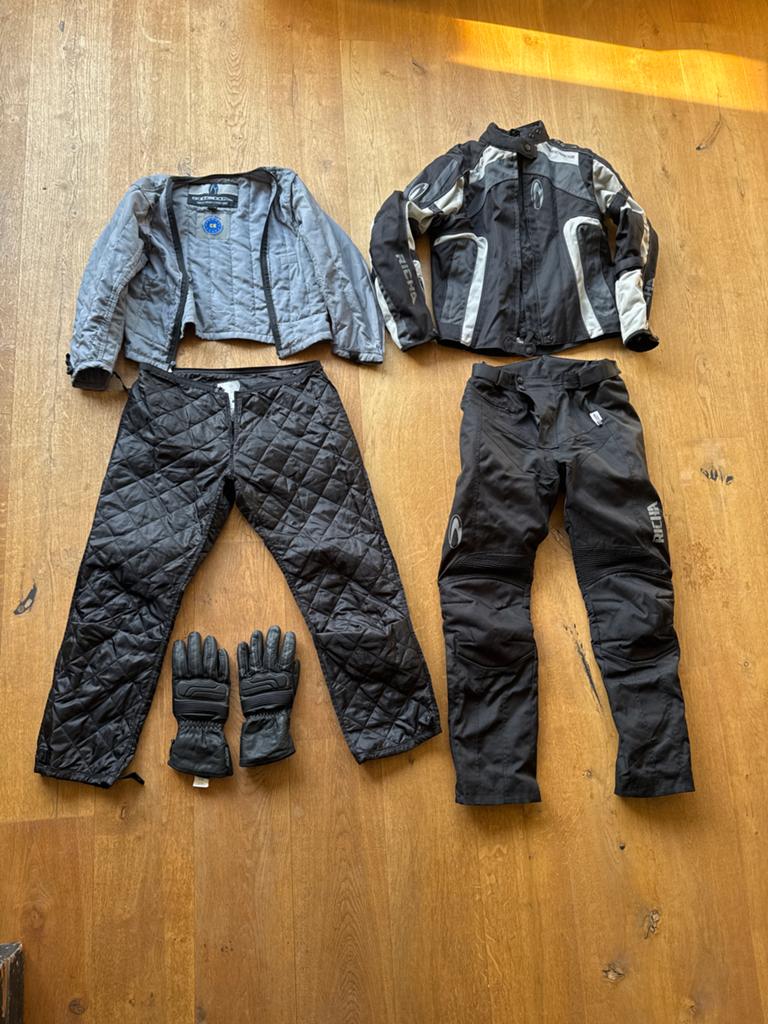 Richa dames Motorjas en broek 3in1systeem, maat Dames M, Motoren, Kleding | Motorkleding, Combipak, Dames, Kinderen, Tweedehands