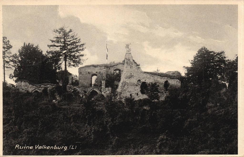Valkenburg, Ruïne (1931) 131188, Ophalen of Verzenden, 1920 tot 1940, Gelopen, Limburg