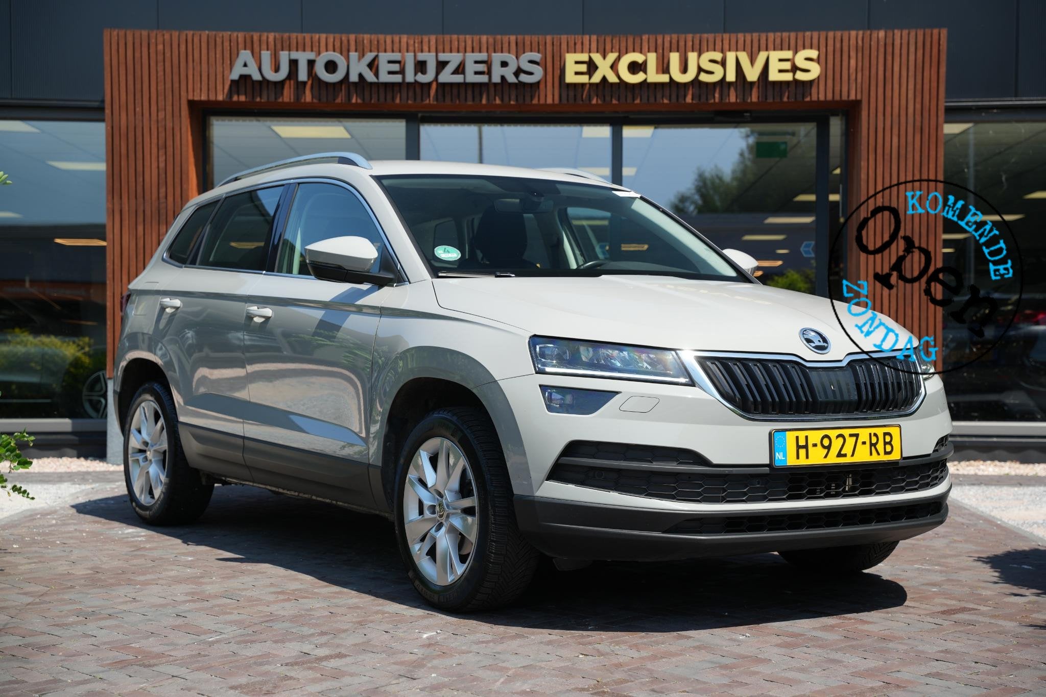 Skoda Karoq 1.0 TSI Business Edition, Auto's, Voorwielaandrijving, Stof, Gebruikt, 116 pk