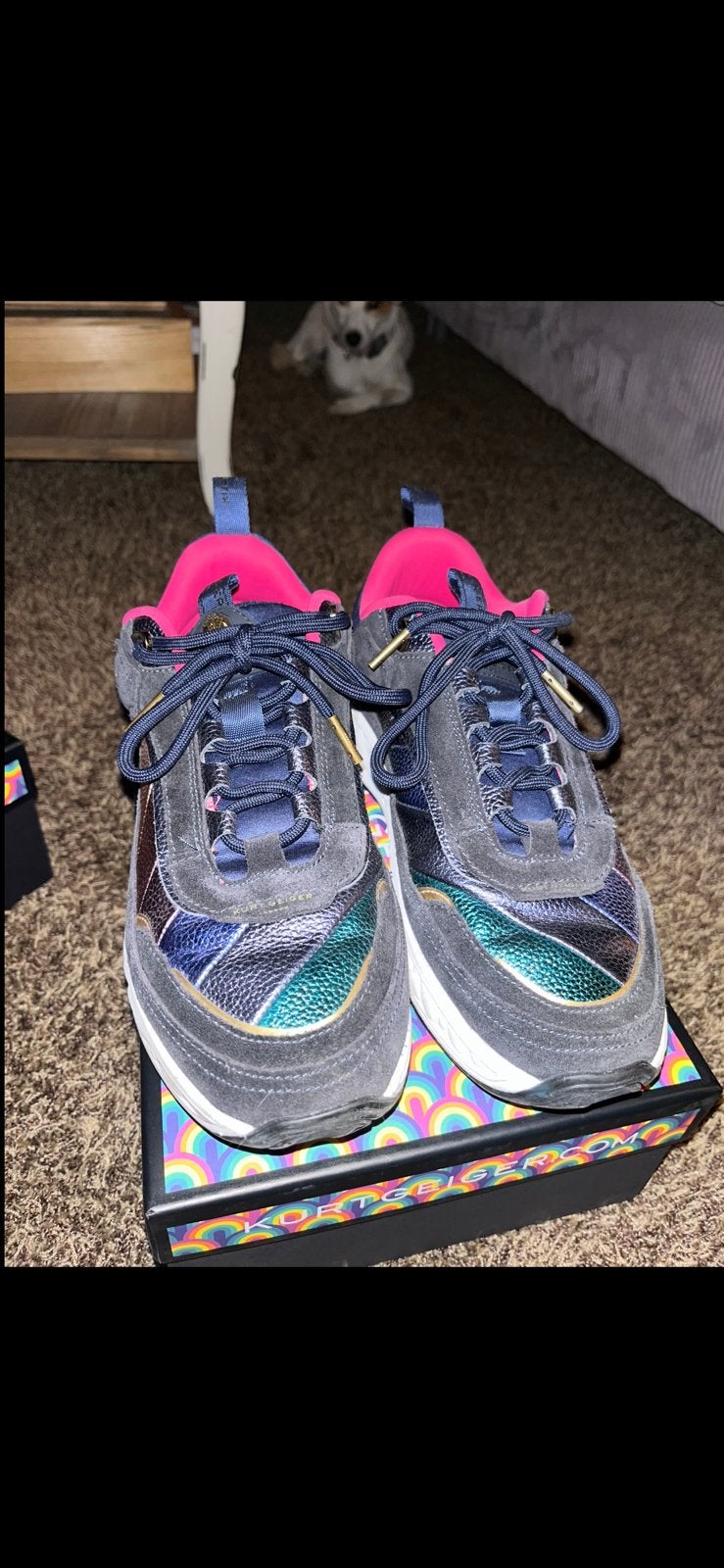 Kurt geiger dames, Ophalen of Verzenden, Zo goed als nieuw, Sneakers of Gympen