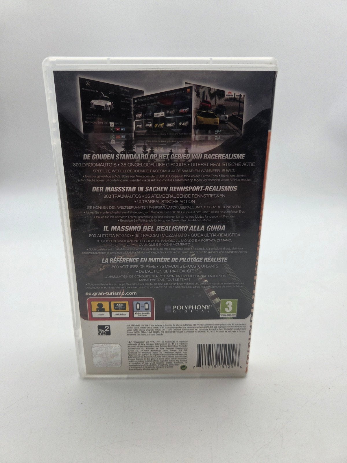 Gran Turismo PSP Essentials - Racegame, Gebruikt, Racen en Vliegen, Ophalen of Verzenden, Sony Interactive Entertainment