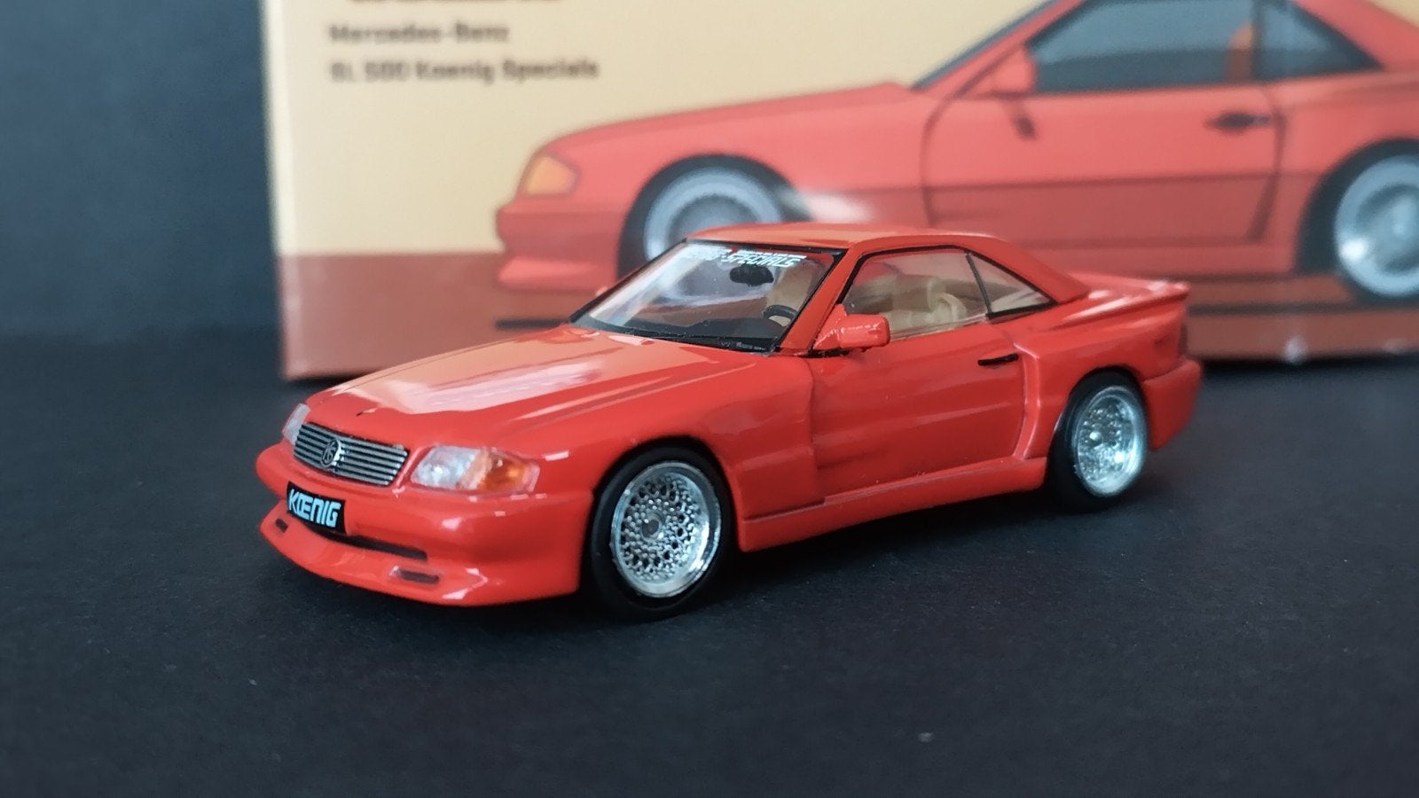 Mercedes Benz SL 500 Koenig 1:64 Tarmac Works Pol, Auto, Verzenden, ., Nieuw