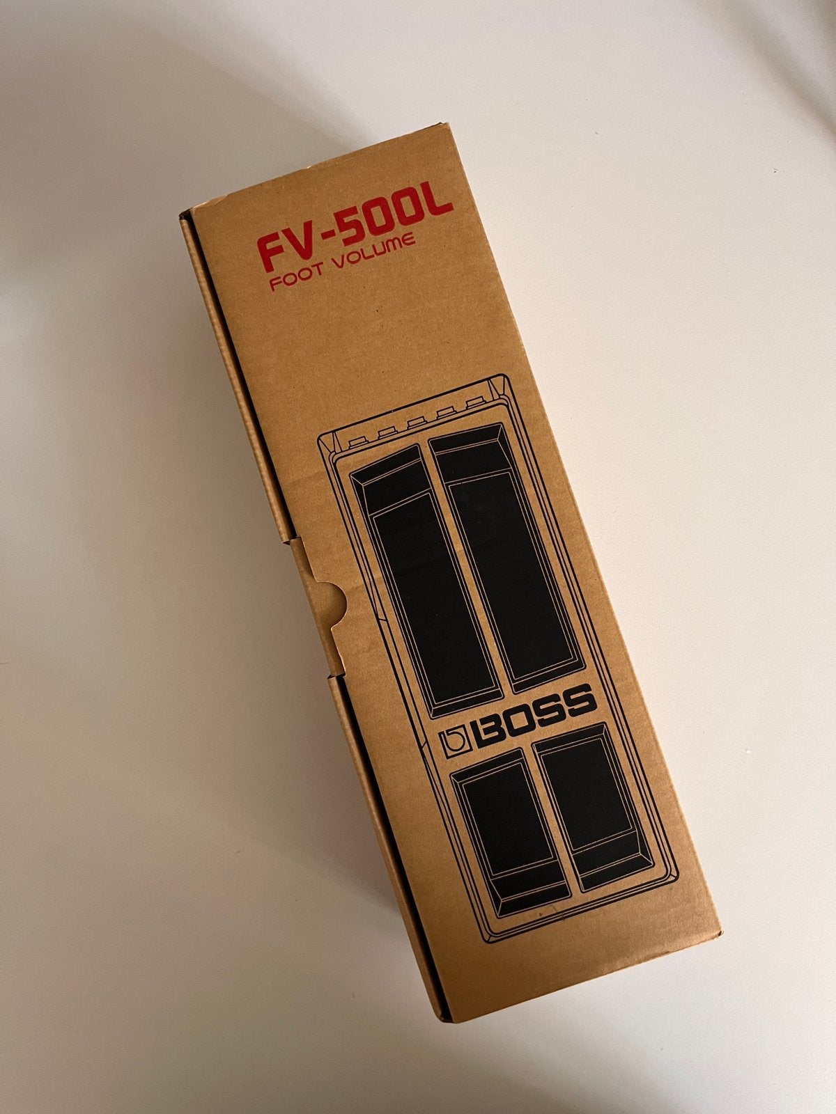 Boss FV-500L volume pedaal + doos, Muziek en Instrumenten, Effecten, Ophalen of Verzenden, Zo goed als nieuw, Volume