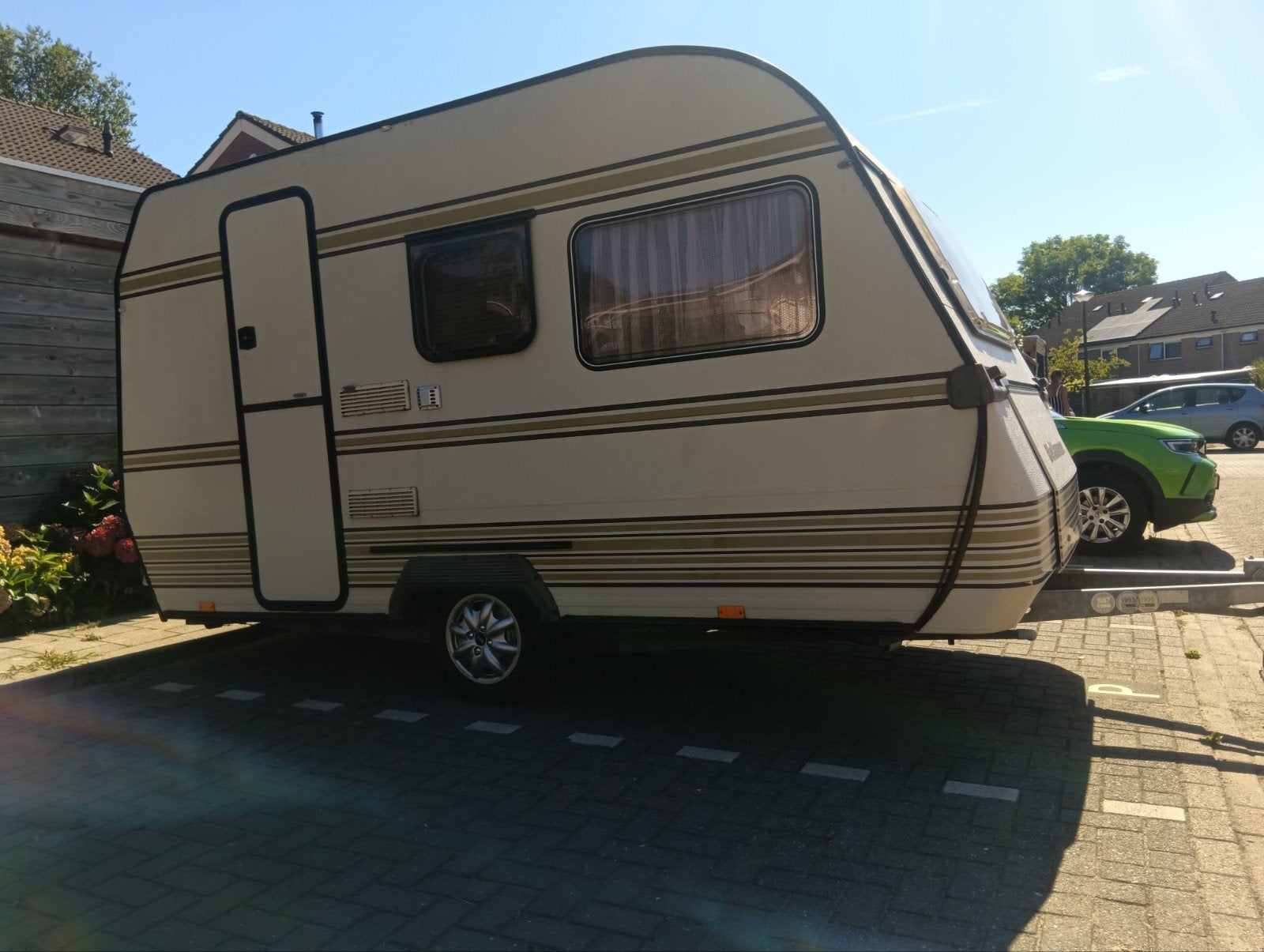 TEC Weltbummler TN2 - Lichtgewicht caravan met vast bed, Caravans en Kamperen, Particulier