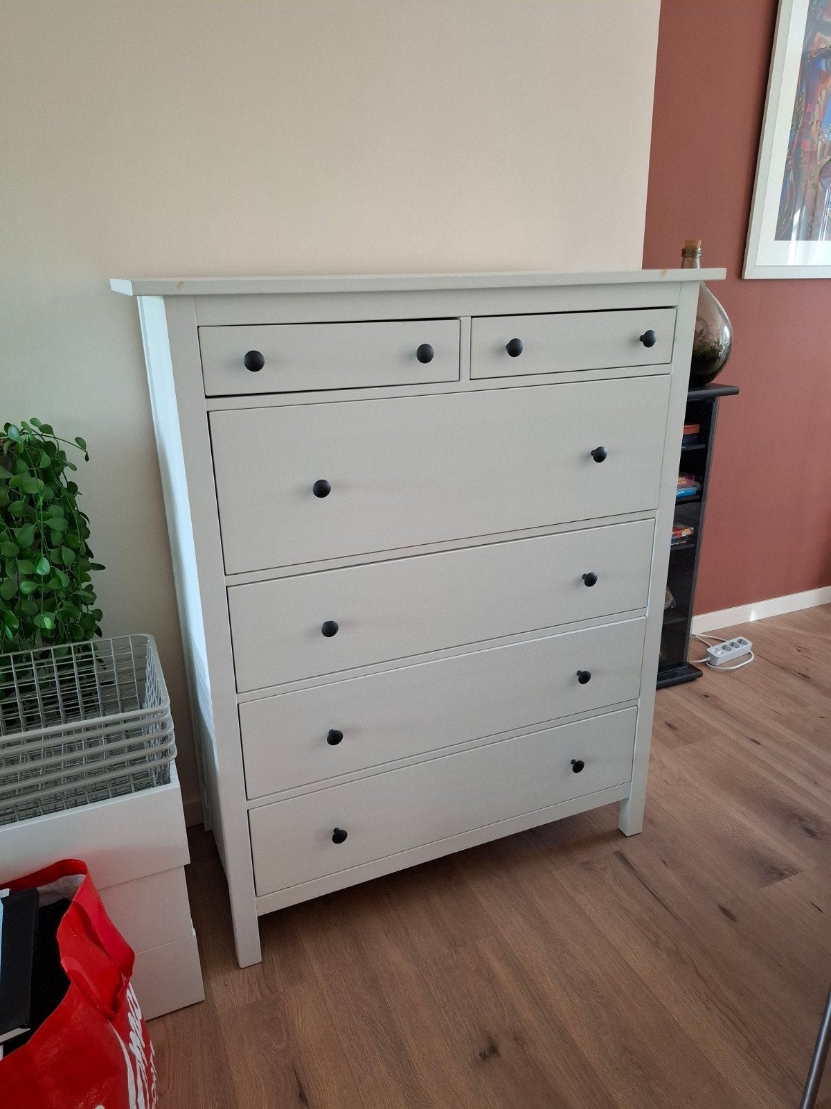 IKEA HEMNES ladekast met 6 lades - Goede staat, Ophalen, Gebruikt, 100 tot 150 cm, 5 laden of meer
