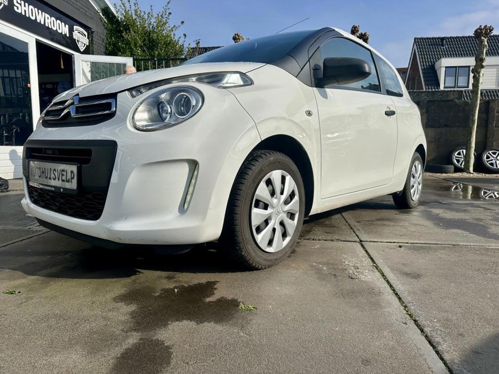 Citroen C1 e-VTi Airscape Feel, Auto's, Voorwielaandrijving, Gebruikt, Zwart, 4 stoelen