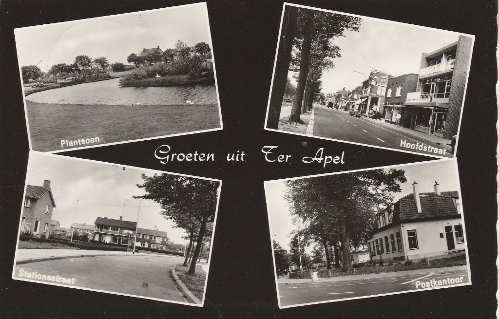 Ter Apel, Verzamelen, Ophalen of Verzenden, 1940 tot 1960, Gelopen, Groningen