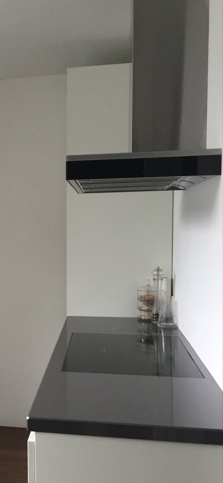 Miele Afzuigkap en miele kookplaat connectivit 2.0, Witgoed en Apparatuur, Ophalen, Gebruikt, Wandschouwkap, 400 tot 600 m³ per uur