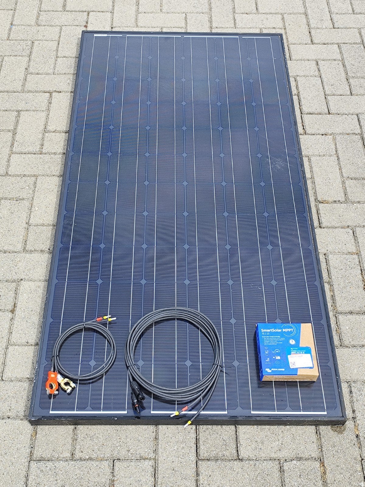 Off-grid zonnepaneel set 190watt Victron 75/15 MPPT, Ophalen