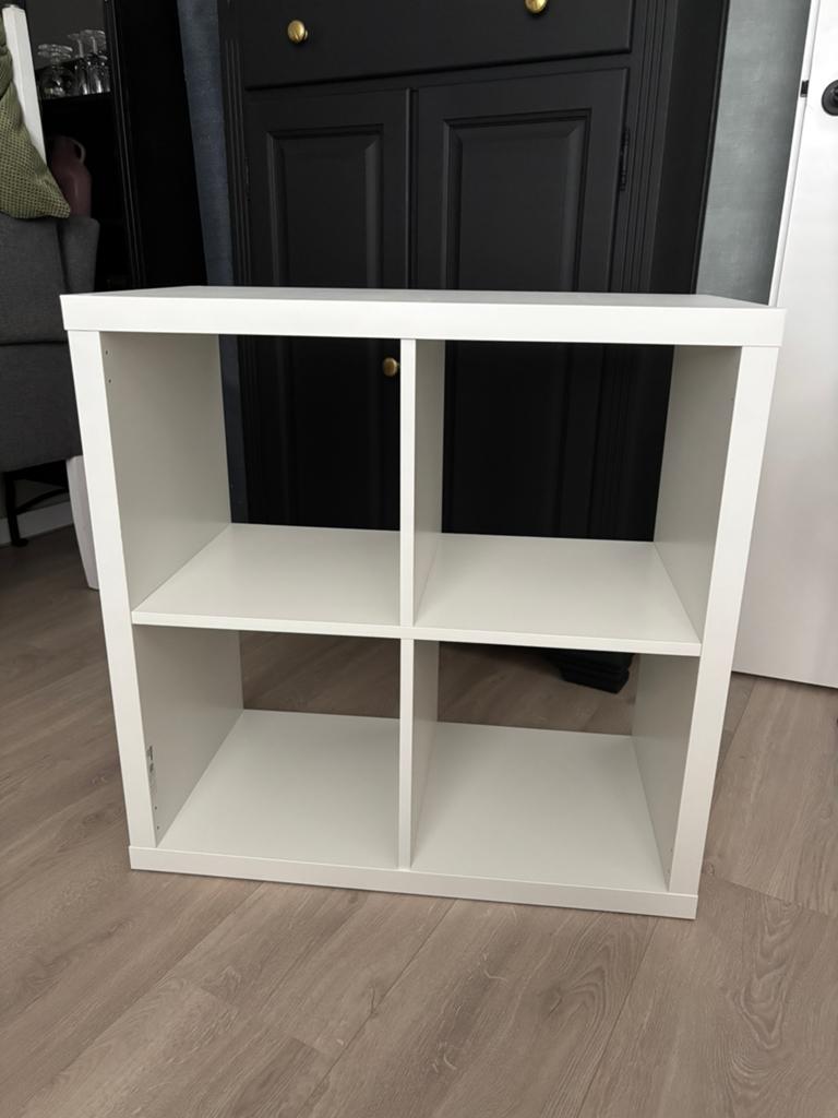 Ikea KALLAX kast - Wit - Zgan, Ophalen, Zo goed als nieuw