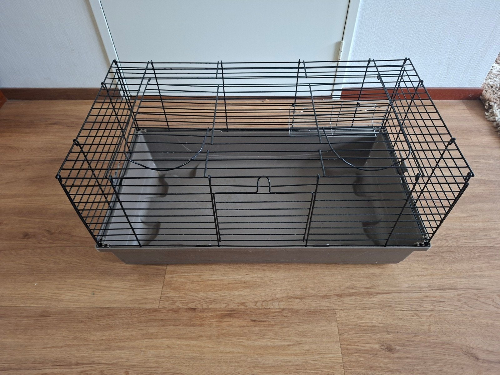 Caviahok bruin met zwart, Gebruikt, Hok, 75 tot 110 cm, Cavia
