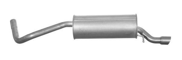 Uitlaat, Einddemper Volkswagen Polo V, -, Volkswagen, -, Nieuw