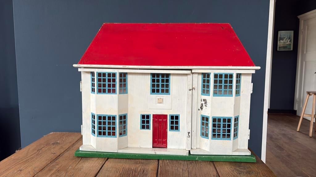 Poppenhuis (Tri-ang No. 65 ca. 1965) – vintage, Ophalen, Gebruikt, Poppenhuis