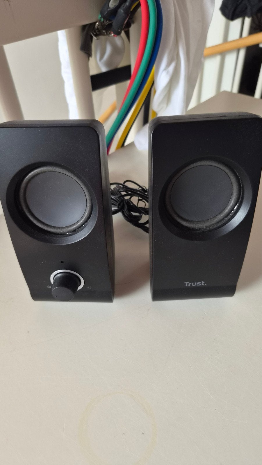 Trust PC Speakers - Zo goed als nieuw, USB/3.5mm jack, Computers en Software, Pc speakers, Zo goed als nieuw, Audiokanaal 2.0