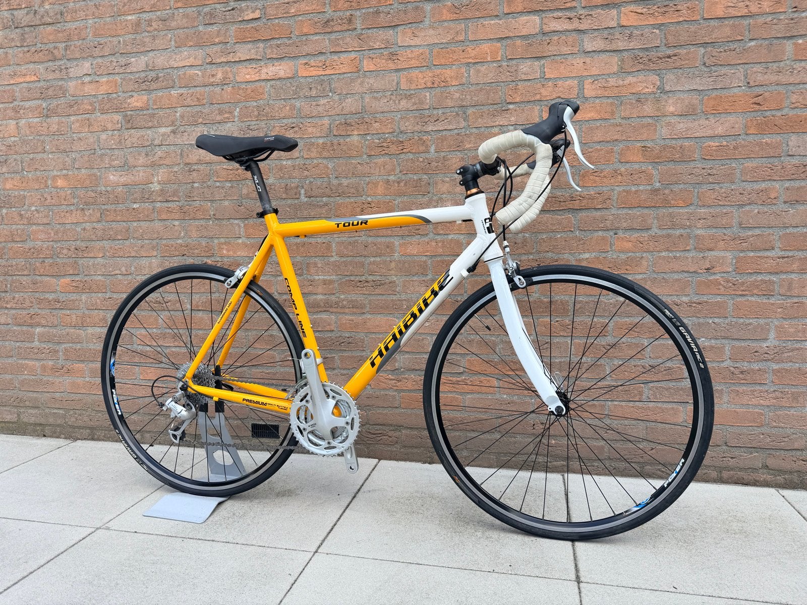 Haibike Tour racefiets in nette staat, 28 inch, Gebruikt, Velgrem, Aluminium