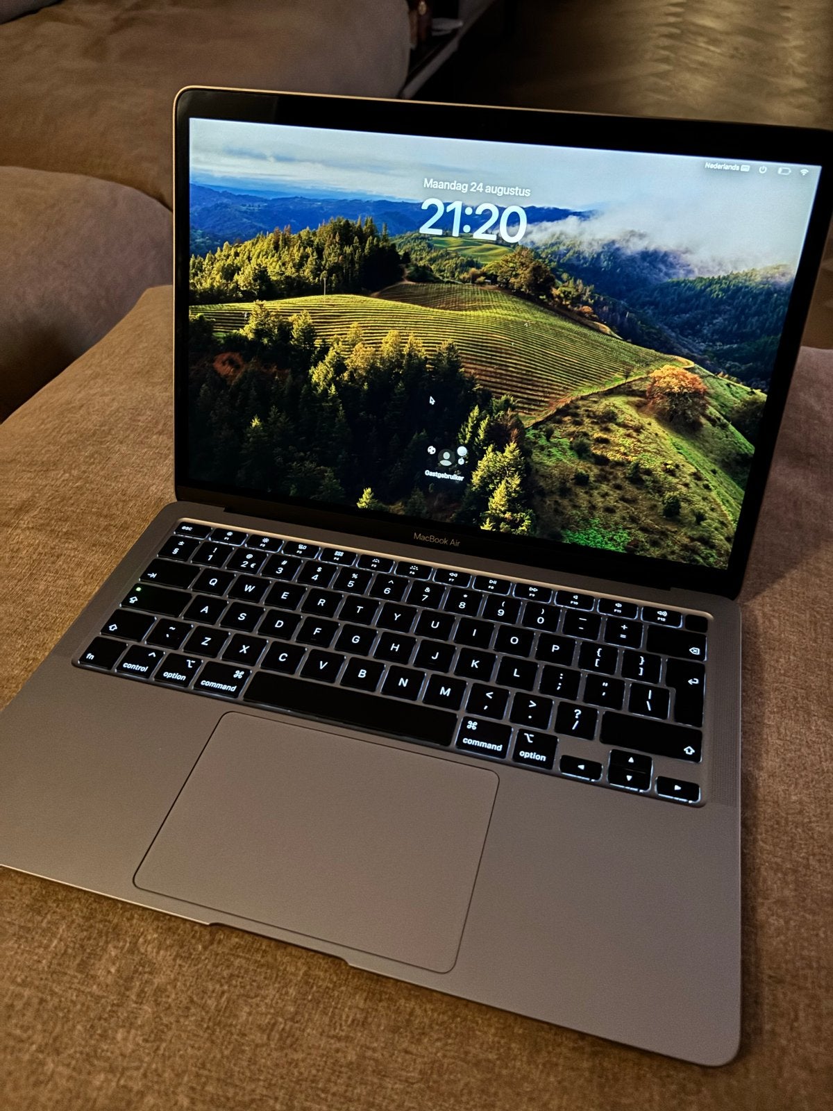 MacBook Air 13-inch, 96% accu, 33 laadcycli, Computers en Software, Ophalen of Verzenden, Zo goed als nieuw, 13 inch, MacBook Air