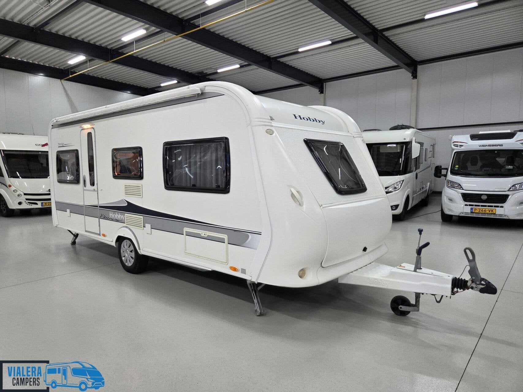 Hobby Prestige 540 UL *2013* Enkele bedden* Vol opties, Hobby, 7 tot 8 meter, Bedrijf, 1250 - 1500 kg