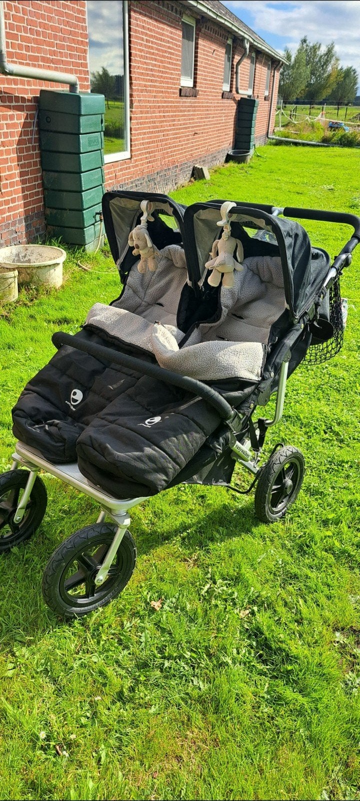 tweeling kinderwagen easywalker, Ophalen, Gebruikt, Duomodel