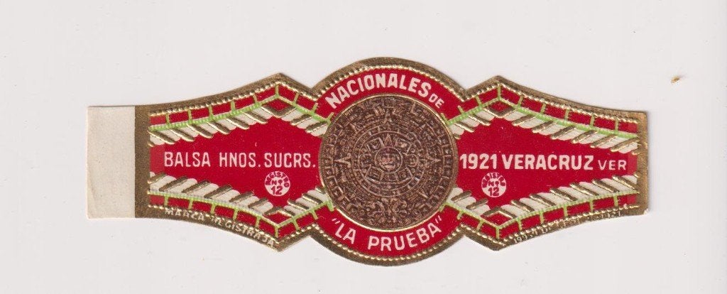 sigarenbanden - LA PRUEBA, Ophalen of Verzenden, Zo goed als nieuw, Sigarenbandjes