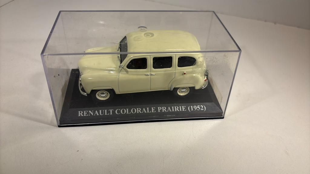 Renault coloralf prairie 1962 atlas 1.43, Hobby en Vrije tijd, Modelauto's | 1:43, Overige merken, Auto, Ophalen of Verzenden