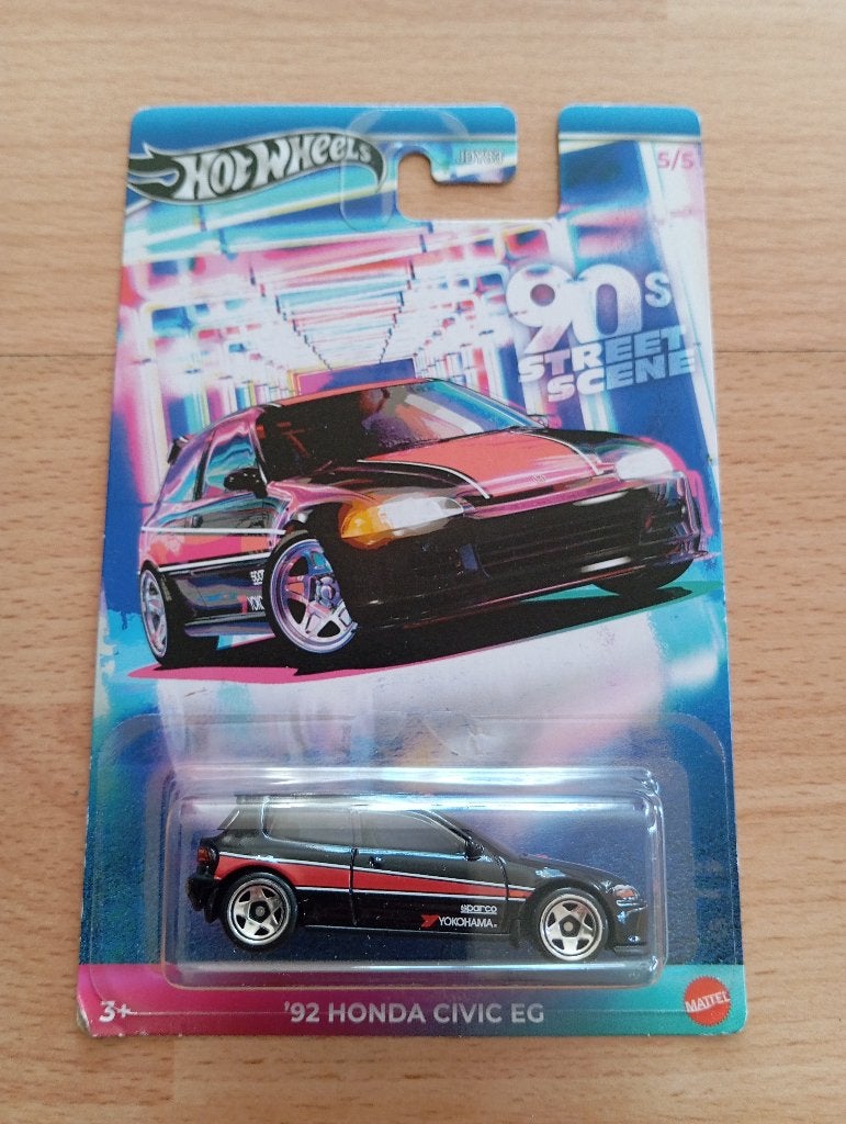 Nieuw Hot Wheels 92 Honda Civic EG, Hobby en Vrije tijd, Modelauto's | Overige schalen, Ophalen of Verzenden, Nieuw, Auto