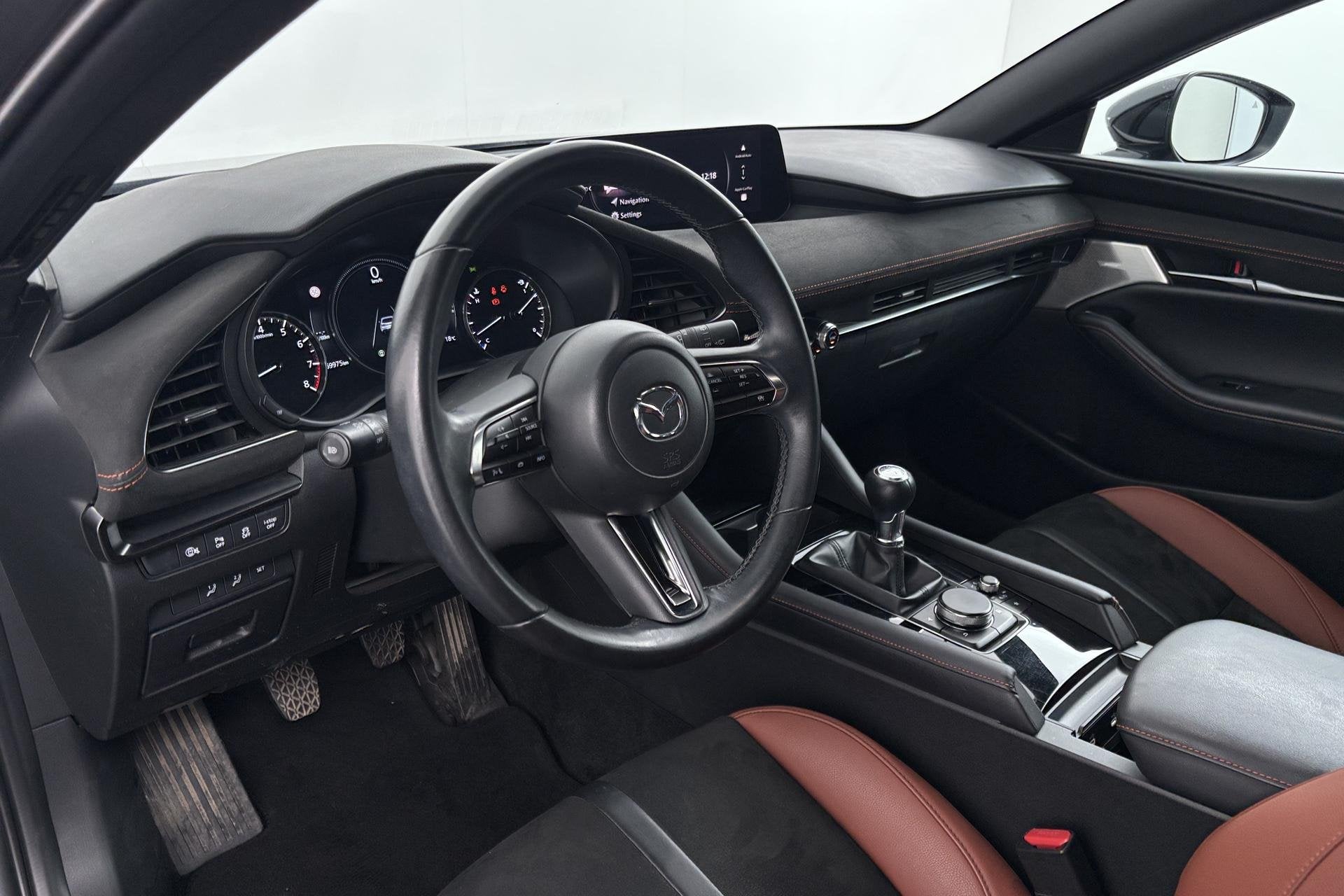 Mazda 3 2.0 e-SkyActiv-G M Hybrid 150 Nagisa Verfijnd rijple, Auto's, Voorwielaandrijving, 1998 cc, Gebruikt, Euro 6
