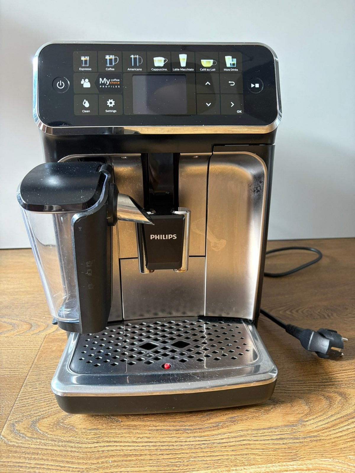 Espresso koffiemachine Philips EP5447/90, Ophalen, Afneembaar waterreservoir, Espresso apparaat, Gemalen koffie
