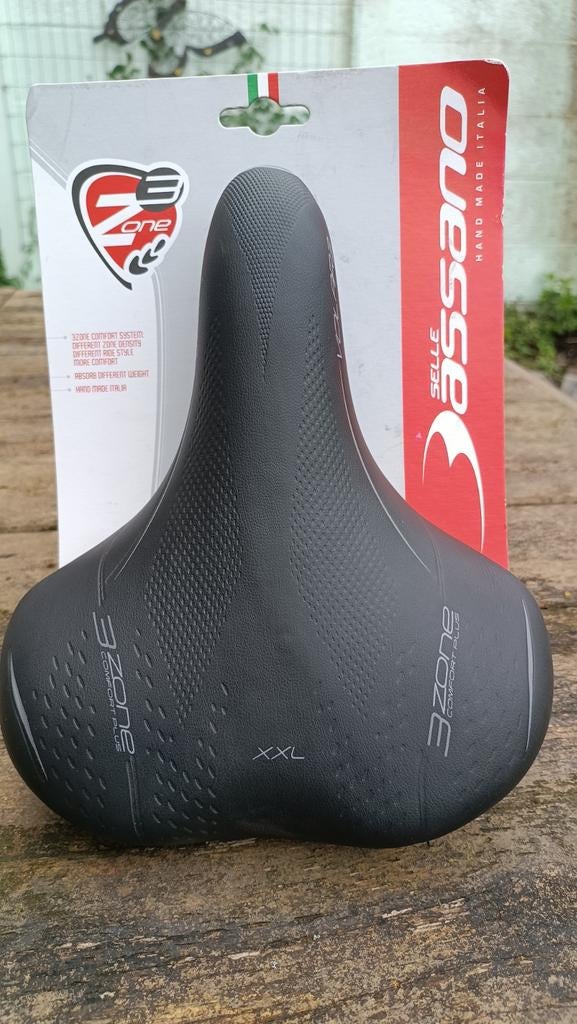 Selle Bassano Volare XXL Cruiser Zadel - Nieuw, Fietsen en Brommers, Fietsonderdelen, Elektrische fiets, Ophalen of Verzenden