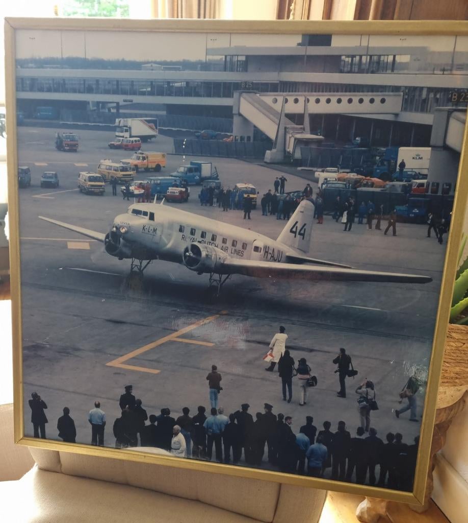 Foto Douglas DC-2 bekend onder de naam "Uiver", Ophalen of Verzenden, Boek of Tijdschrift