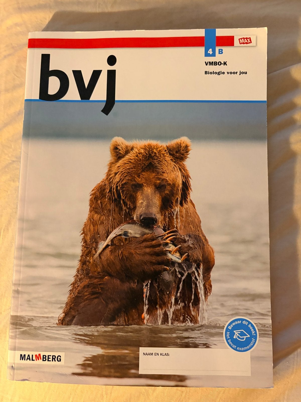 Biologie voor jou 4B VMBO-K Malmberg, Boeken, Schoolboeken, Ophalen of Verzenden, Zo goed als nieuw, VMBO, Biologie