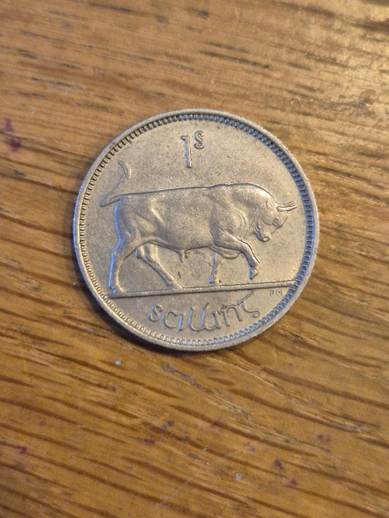 Ierland - 1 Shilling 1955, Verzenden, Overige landen, Losse munt