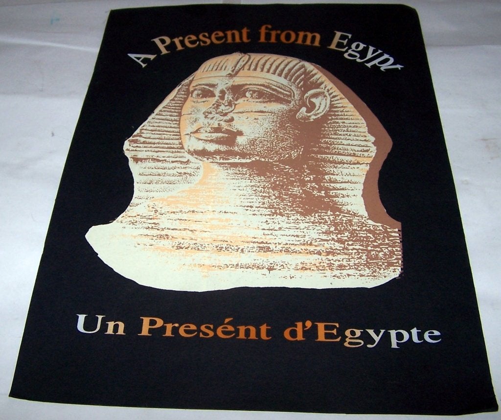 Echt papyrusblad uit Egypte met Certificaat. Nwst., Ophalen of Verzenden