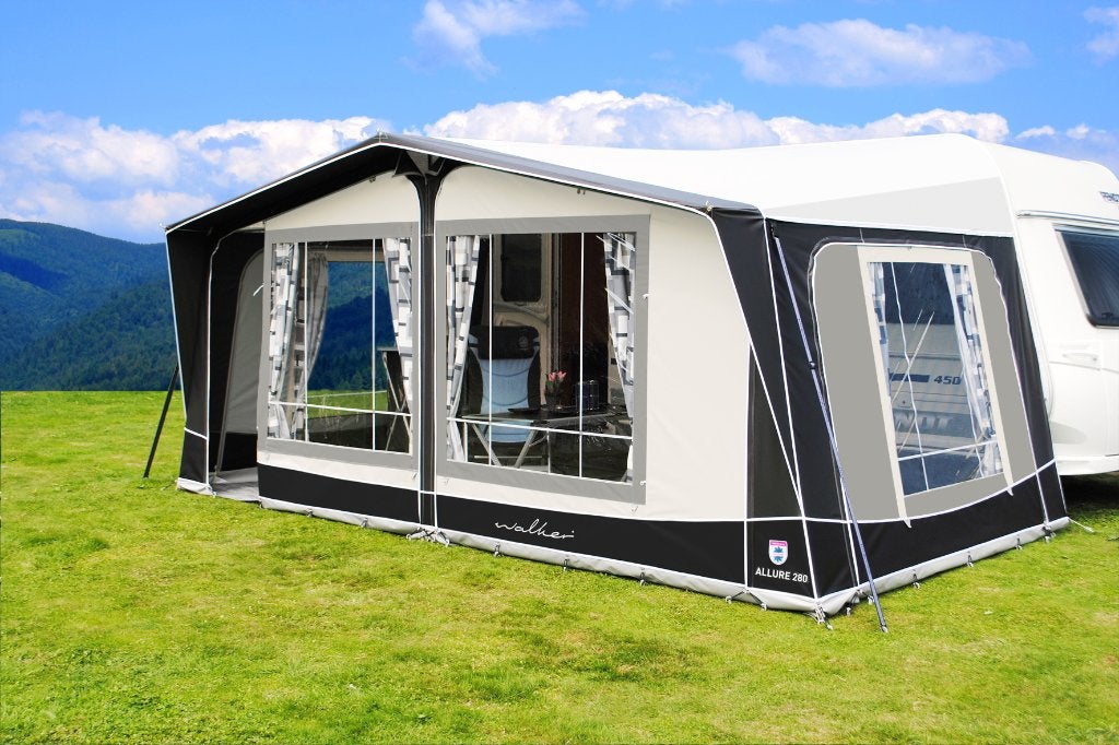 Walker voortent Allure 280, Caravans en Kamperen, Ophalen, Gebruikt, Ten Cate All Season 240g/m2, Walker Campingstyle